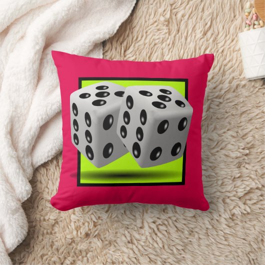 サイコロ クッション (ブランケット)