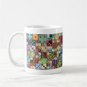 サイコロ コーヒーマグカップ (左)