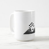 サイコロ コーヒーマグカップ (正面左)