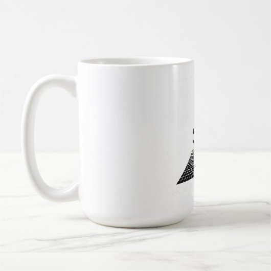 サイコロ コーヒーマグカップ (左)