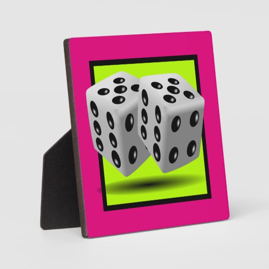 サイコロ フォトプラーク (正面)
