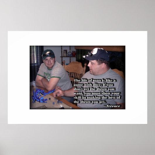 サイコロ ポスター (正面)