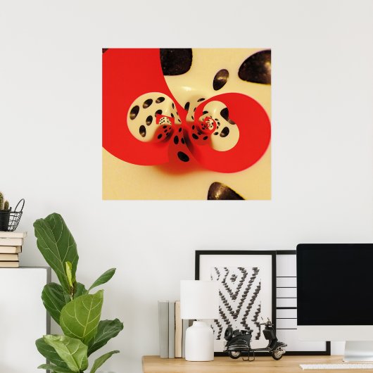 サイコロ ポスター (ホームオフィス)