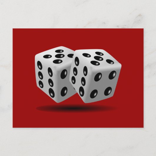 サイコロ ポストカード (正面)