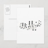 サイコロ- ポストカード (正面/裏面)