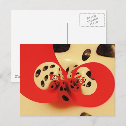 サイコロ ポストカード (正面/裏面)