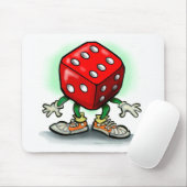 サイコロ マウスパッド (マウス)