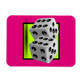 サイコロ マグネット (横)