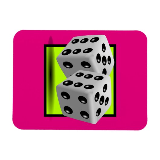 サイコロ マグネット (横)