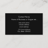 サイコロ 名刺 (裏面)