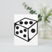 サイコロ- 3 ポストカード (スタンド正面)