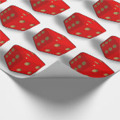 サイコロ-411 ラッピングペーパー (角)