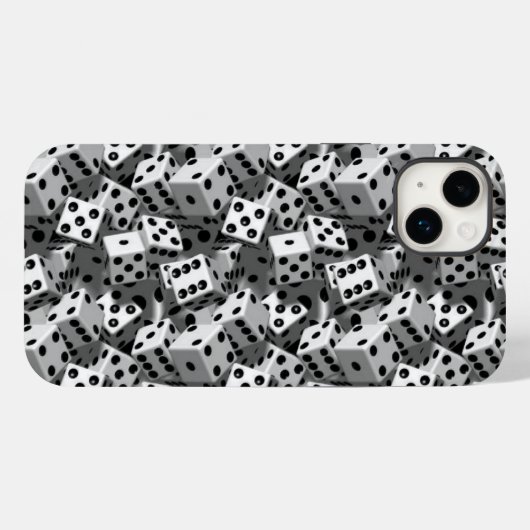 サイコロ Case-Mate iPhoneケース (裏面 (横))