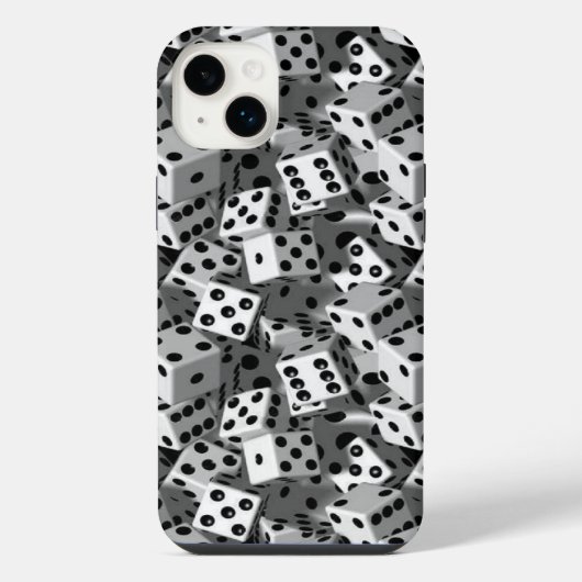 サイコロ iPhoneケース (裏面)