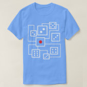 サイコロ Tシャツ (デザイン正面)