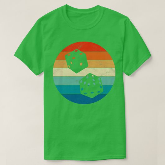 サイコロ Tシャツ (デザイン正面)