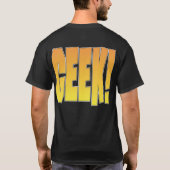 サイコロChuckin Tシャツ (裏面)