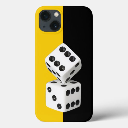 サイコロiPhone / iPadケース Case-Mate iPhoneケース (裏面)