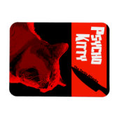 サイコ子猫磁石 マグネット (横)