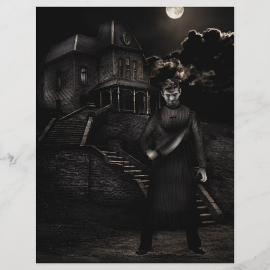 サイコ カスタマイズ ハロウィン フライヤー (正面)