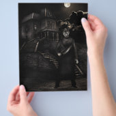 サイコ カスタマイズ ハロウィン フライヤー (手)