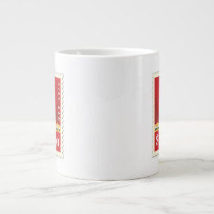 サイゴンのベトナムスタンプタ ジャンボコーヒーマグカップ