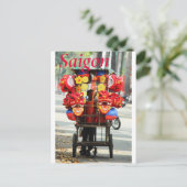 サイゴンベトナムハッピーニューイヤー獅子舞 ポストカード (スタンド正面)