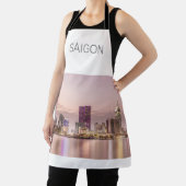 サイゴンホーチミンシティHCMCベトナムサンセット エプロン (インサイチュ)