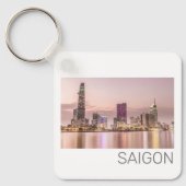 サイゴンホーチミンシティHCMCベトナムサンセット キーホルダー (正面)