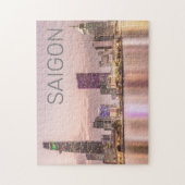 サイゴンホーチミンシティHCMCベトナムサンセット ジグソーパズル (縦)