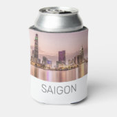 サイゴンホーチミンシティHCMCベトナムサンセット 缶クーラー (缶裏面)