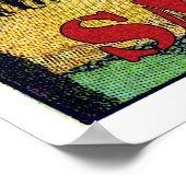 サイゴン市，ホーチミン，ベトナム，ヴィンテージ旅行 ポスター (角)