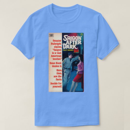 サイゴン後暗 Tシャツ (デザイン正面)