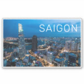 サイゴン（ホーチミン市） HCMCベトナムホリデー シール (正面)