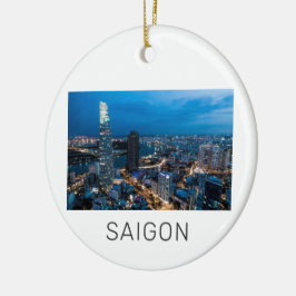 サイゴン（ホーチミン市） HCMCベトナムホリデー セラミックオーナメント