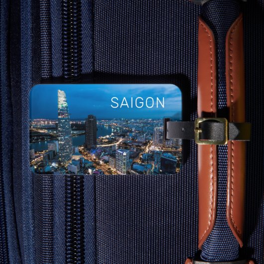 サイゴン（ホーチミン市） HCMCベトナムホリデー ラゲッジタグ (正面インサイチュ4)