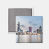 サイゴン(ホーチミン市) HCMCベトナム土産ポー マグネット (正面/裏面)