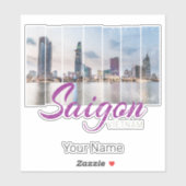 サイゴン（ホーチミン – シュタット） HCMCベトナム土産 シール (シート)