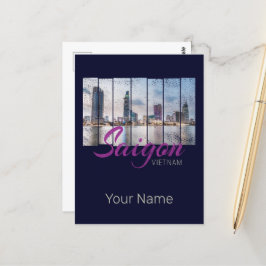 サイゴン（ホーチミン – シュタット） HCMCベトナム土産 ポストカード