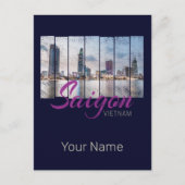 サイゴン（ホーチミン – シュタット） HCMCベトナム土産 ポストカード (正面)