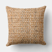 サイザルアサのカーペットパターン クッション (裏面)