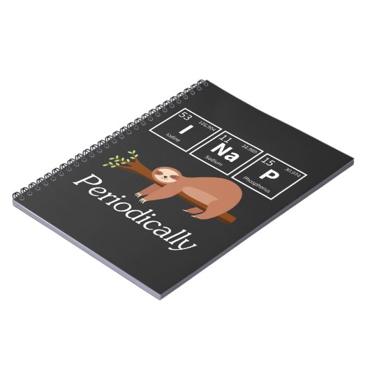 サイスおもしろいプンケミストリアースロス昼寝愛好家 ノートブック (左側)