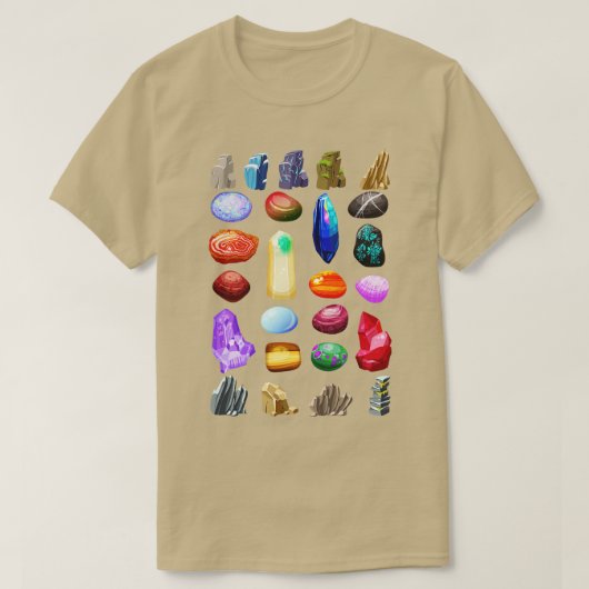 サイストロかわいらしックス地質学者 Tシャツ (デザイン正面)