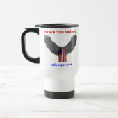 サイズが重要であるところReducegov.comのコーヒー・マグ トラベルマグ (左)