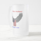 サイズが重要であるところReducegov.comのコーヒー・マグ フロストグラスビールジョッキ (正面左)