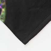 サイズすごいネオンカエル フリースブランケット (角)