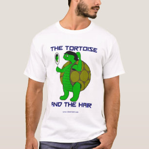サイズとカメそして毛 Tシャツ