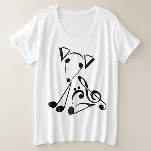 サイズのティーとAr見てEy下さい プラスサイズTシャツ (デザイン正面)