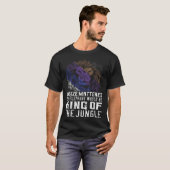 サイズの問題クールライオン柔術 Tシャツ (正面フル)