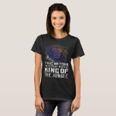 サイズの問題クールライオン柔術 Tシャツ (正面フル)